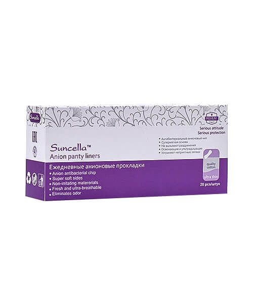 Ежедневные анионовые прокладки «Kun Chechak»