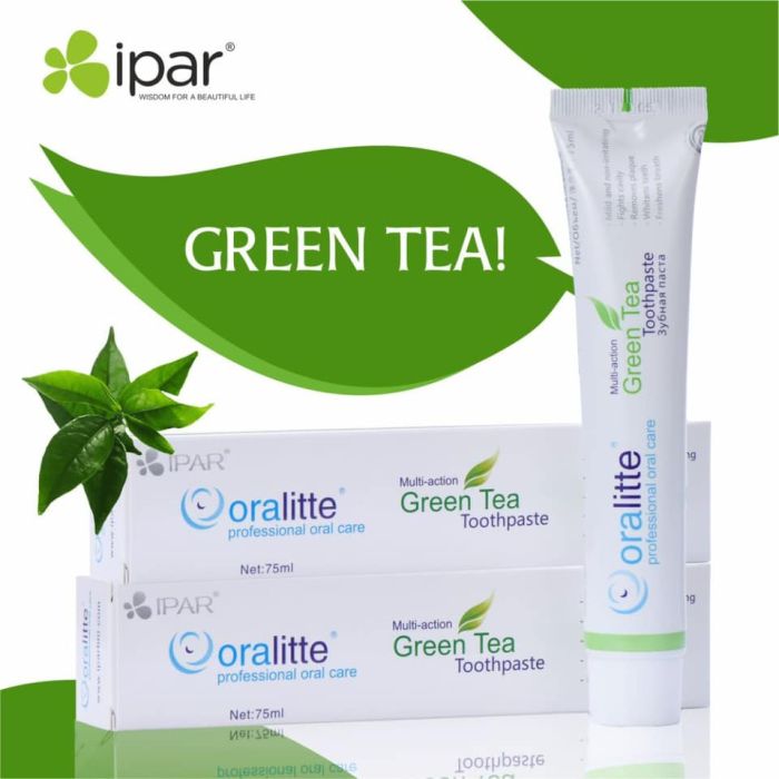 Лечебная зубная паста «Green tea»